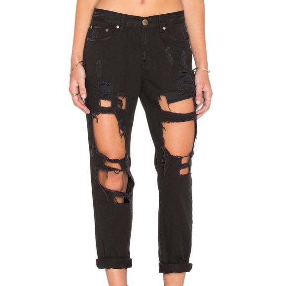 Reverse Denim - 🌟HP 7/21🌟NWT Super Destroyed Boyfriend Jeans